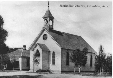The congregation’s first church